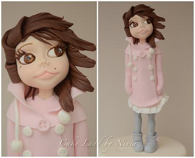 Little girl - Cake by Nivia