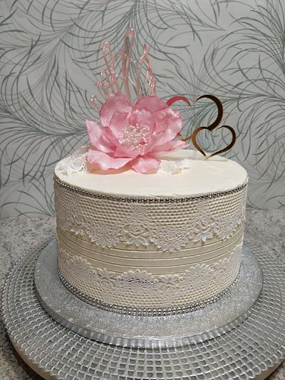 Svadobná darovacia torta - Cake by macka