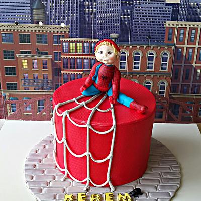 spiderman cake - Cake by tatlibirseyler 
