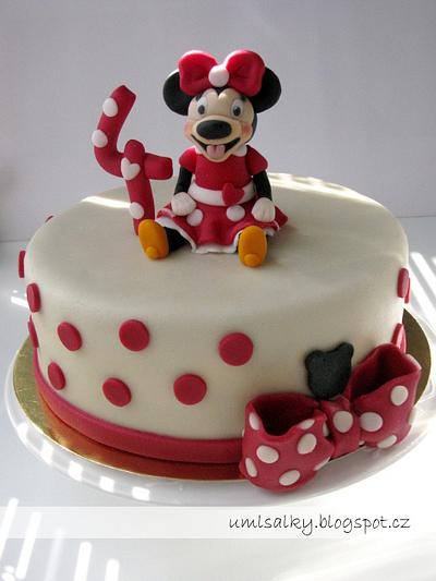 Minnie Mouse Cake - Cake by U mlsalky