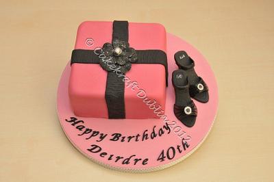 40th Birthday cake - Cake by CakekraftDublin