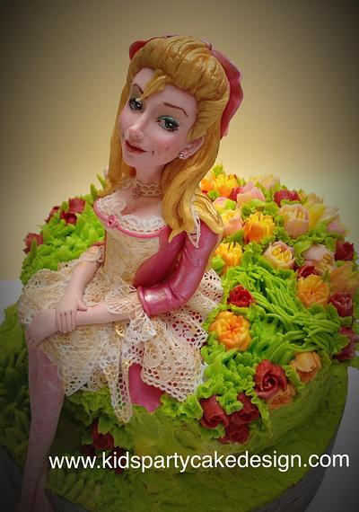 Pink lady - Cake by Maria  Teresa Perez