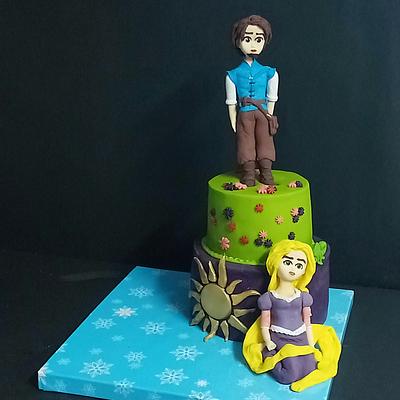 Rapunzel cake - Cake by Nodycakes