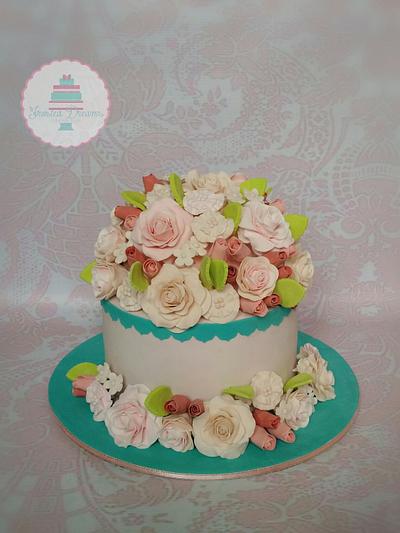 flowers! - Cake by Frosted Dreams 