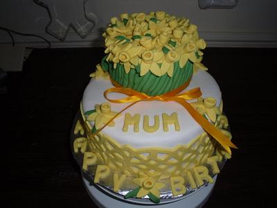 Happy Birthday Mum - Cake by Chantal O'Brien