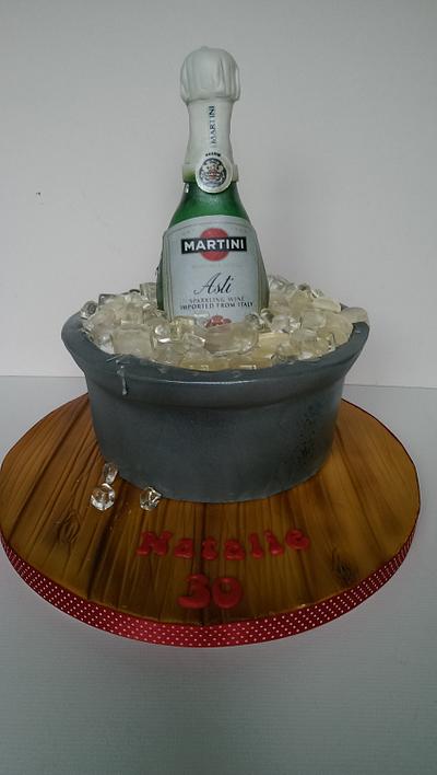 Ice Bucket Asti - Cake by Jenny Dowd