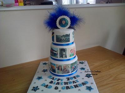 Timeline birthday cake - Cake by Kerri's Cakes