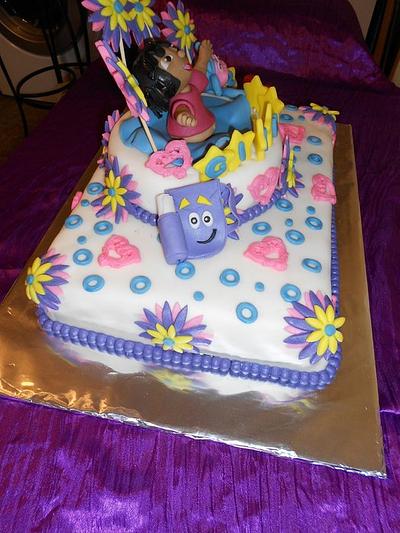 Dora Birthday Cake - Cake by von1978