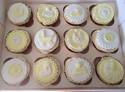 Baby Shower Cupcakes - Cake by Embellishcandc