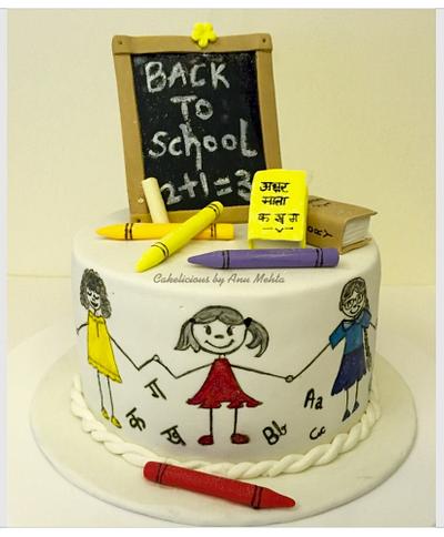 Back to School! - Cake by Cakelicious by Anu Mehta