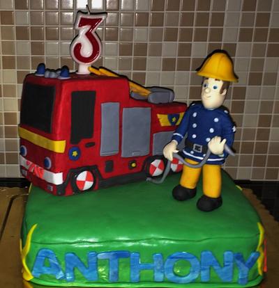 Fireman Sam  - Cake by Le Pam Delizie