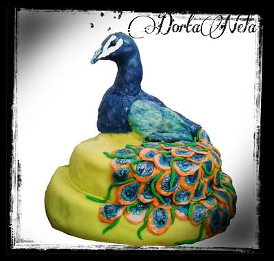 Peacock Cake - Cake by DortaNela