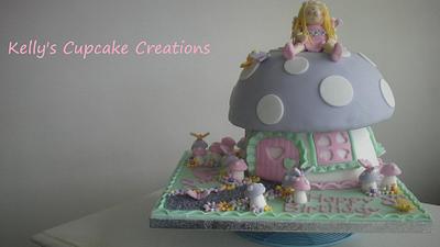 Fairy Toadstool Cake No. 2 - Cake by Kelly