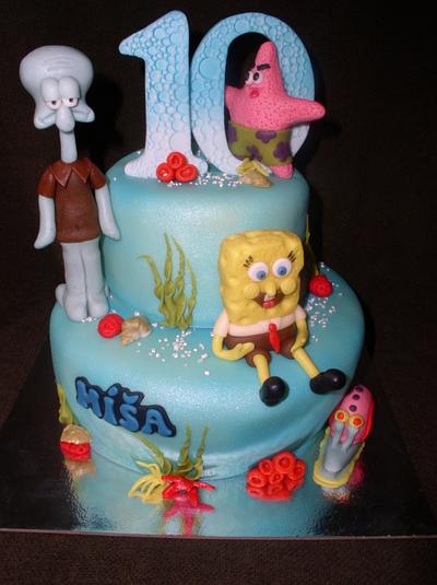 Spongebob Cake - Cake by Petraend