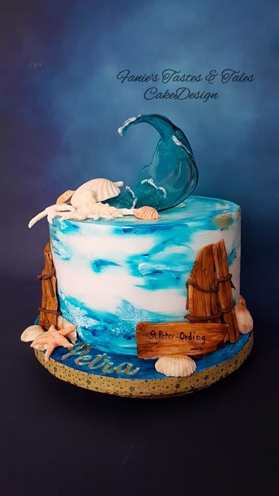 she loves the sea!  - Cake by Fanie Feickert-Sell