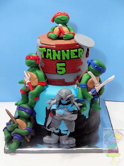TMNT Teenage Mutant Ninja turtles - Cake by Yari 