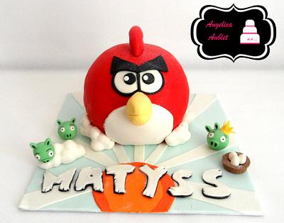 Angry Bird 3D - Cake by Angelica