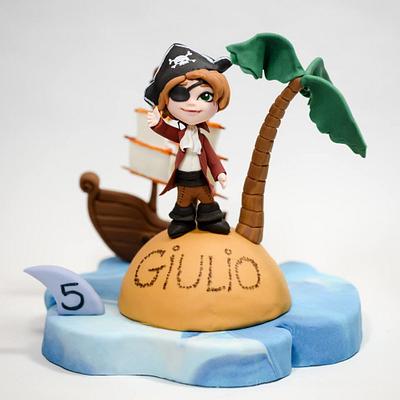 Giulio the little pirate - Cake by i dolcetti di Kerù
