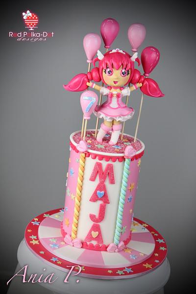 Glitter Force Pink - Cake by RED POLKA DOT DESIGNS (was GMSSC)