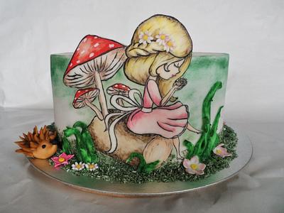 Little forest - Cake by Veronika