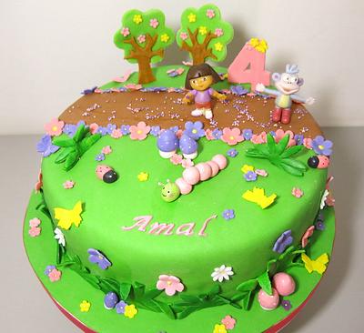 Dora cake - Cake by Sugar&Spice by NA