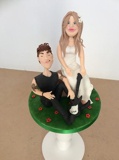 Cake toppers  - Cake by Cinta Barrera