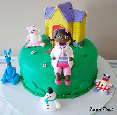 Doc McStuffins Cake - Cake by Loren Ebert