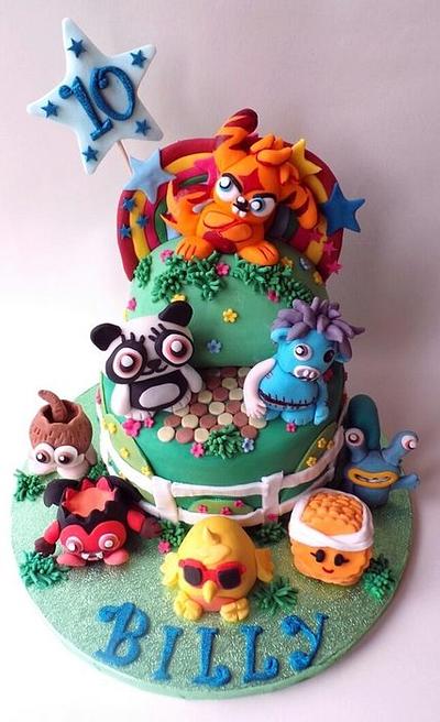 Moshi monsters cake - Cake by Amy