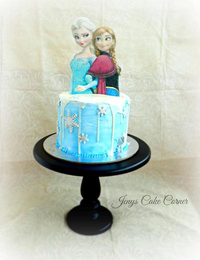Frozen !! - Cake by Jeny John