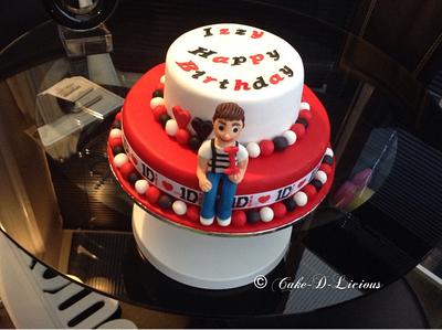 1d birthday cake - Cake by Sweet Lakes Cakes