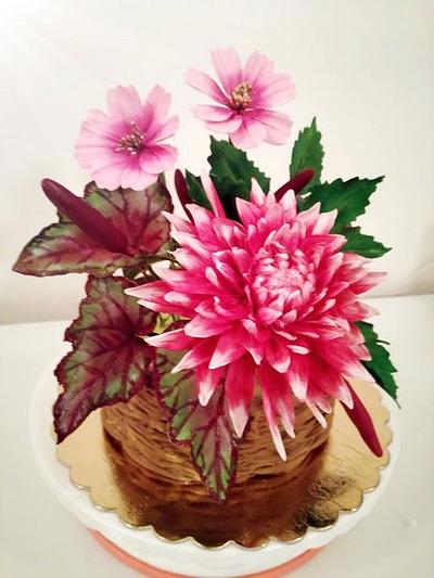 summer flowers - Cake by Mihaela Calin