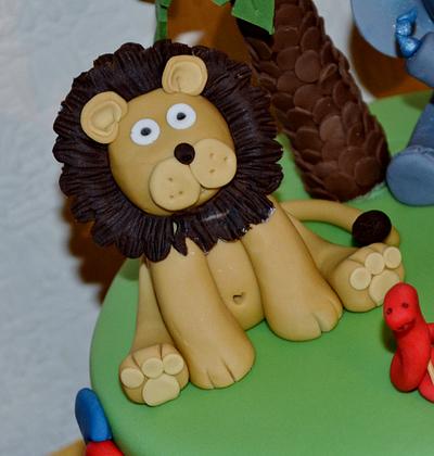 Jungle 1st Birthday Cake - Cake by Jade Patching