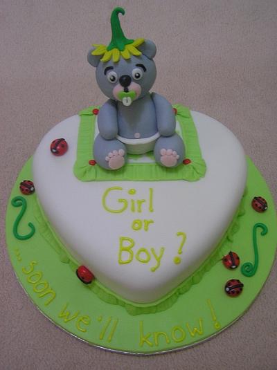 Girl or Boy? Baby Shower Cake - Cake by Barbora Cakes