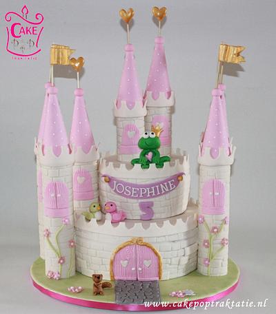 Princess Castle  - Cake by Cakepoptraktatie