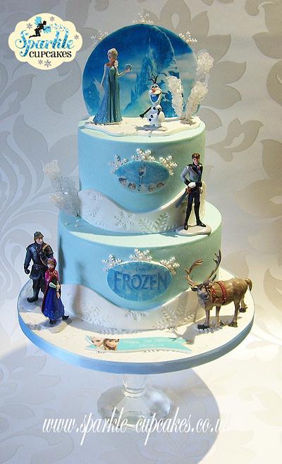 'Frozen'  - Cake by Sparkle Cupcakes