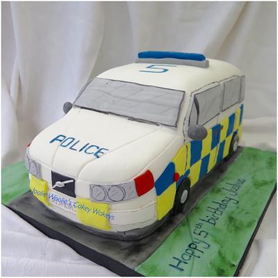 Police Car cake - Cake by Julie White
