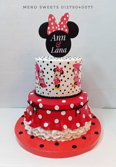 minnie mouse cake - Cake by Meroosweets
