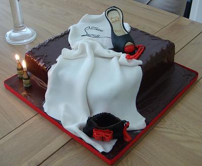 Christian Louboutin Shoe - Cake by Fifi's Cakes