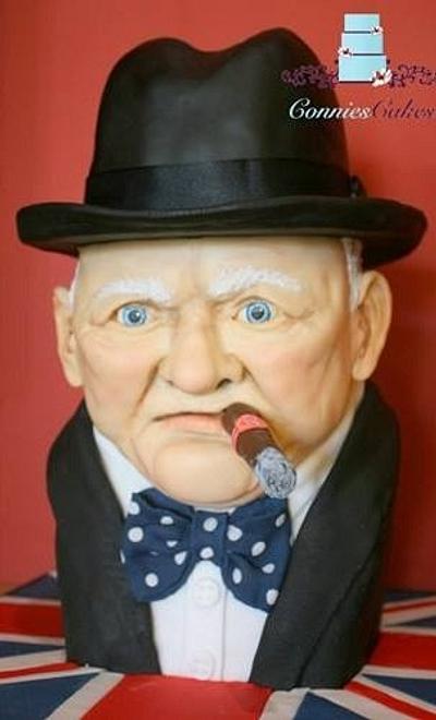 Winston Churchill - Cake by Constance Grindrod