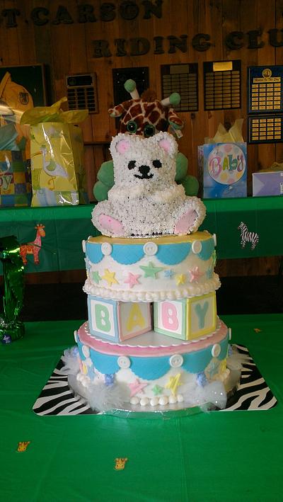 Tatia's Baby Shower Cake - Cake by twhowner