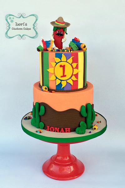 Fiesta!!!!  - Cake by Lori Mahoney (Lori's Custom Cakes) 