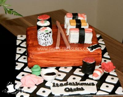 sushi cake - Cake by Sweet Treasures (Ann)