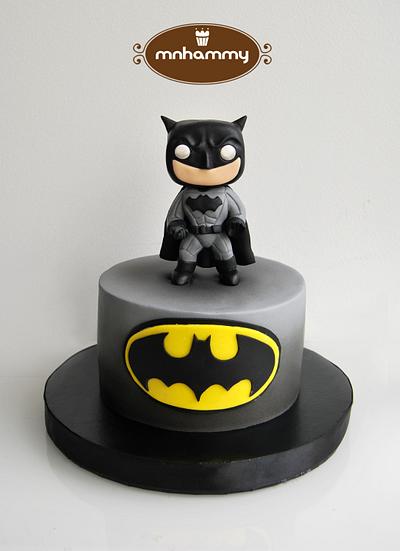 funko pop batman simple cake - Cake by Mnhammy by Sofia Salvador