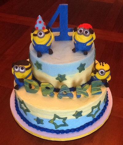 Minion birthday  - Cake by John Flannery