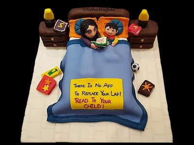 Parent and Child Bonding - Cake by Neha Bajpai