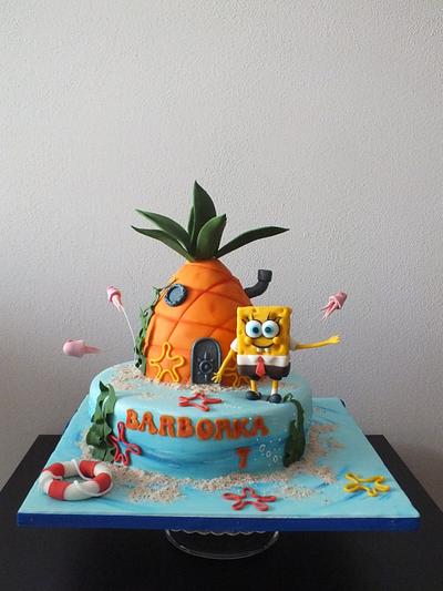 Spongebob - Cake by Janeta Kullová