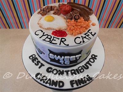 English fry-up - Cake by Dinkylicious Cakes