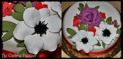 Anemones Cake - Cake by The Curious Patissier