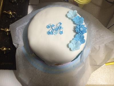 Flowery 26th birthday cake  - Cake by maryjdavies