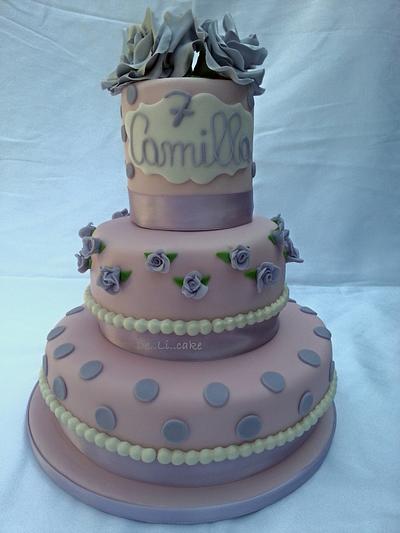 Romantic cake birthday - Cake by delicake
